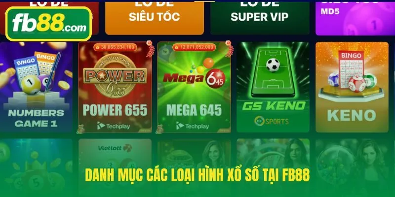 Xổ số FB88 phân nhóm theo nhịp chơi và mức vốn phù hợp