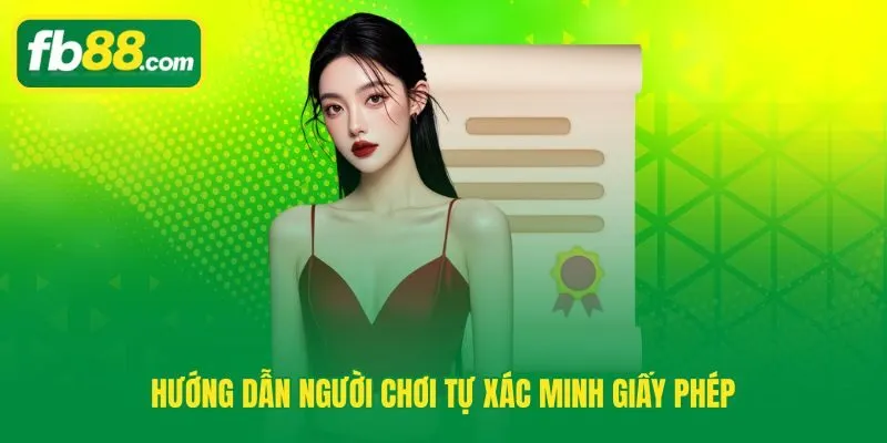 Phương pháp đối chiếu ba điểm xác minh giấy phép hoạt động