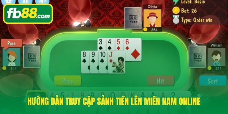 Chơi tiến lên miền Nam online qua trình duyệt vào bàn dưới 3 giây